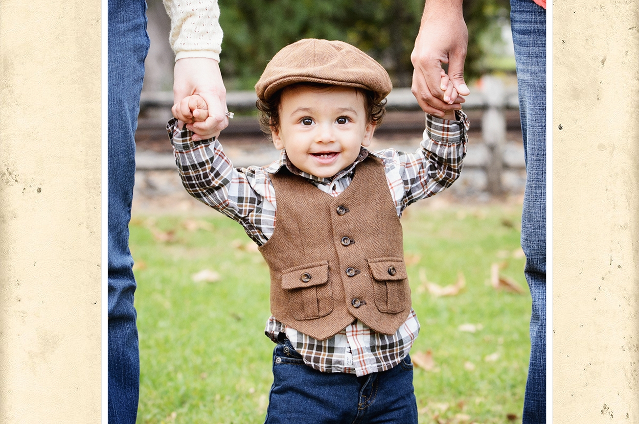 Joan Kristine Photography San Diego children vest and hat